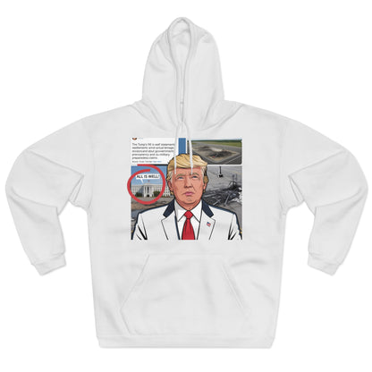 The 'Hidden Damage' Irony Hoodie