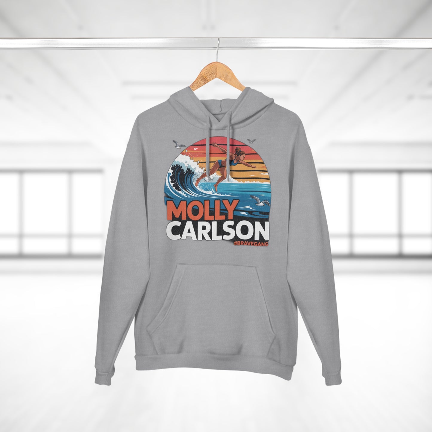 Training in Monaco vs Competition in Norway Hoodie