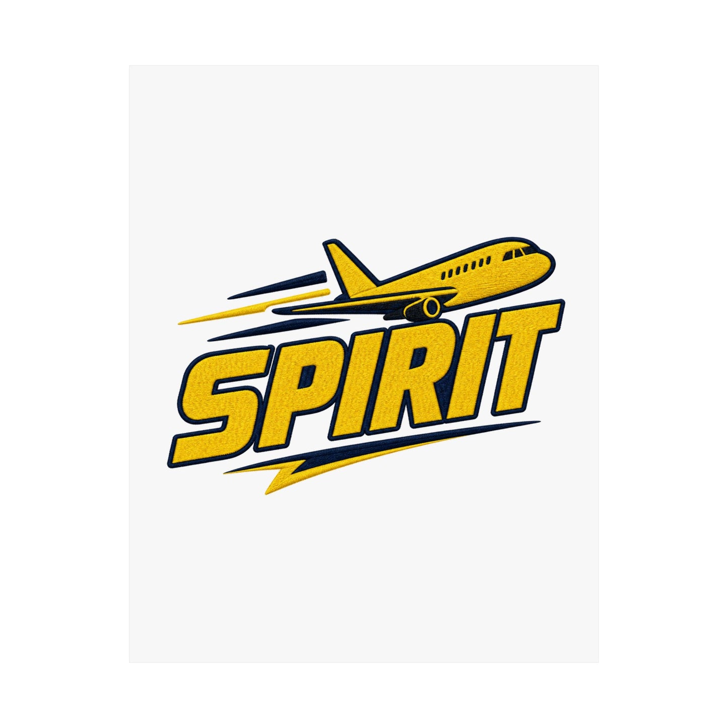 spirit-airlines-logo-mashup Poster