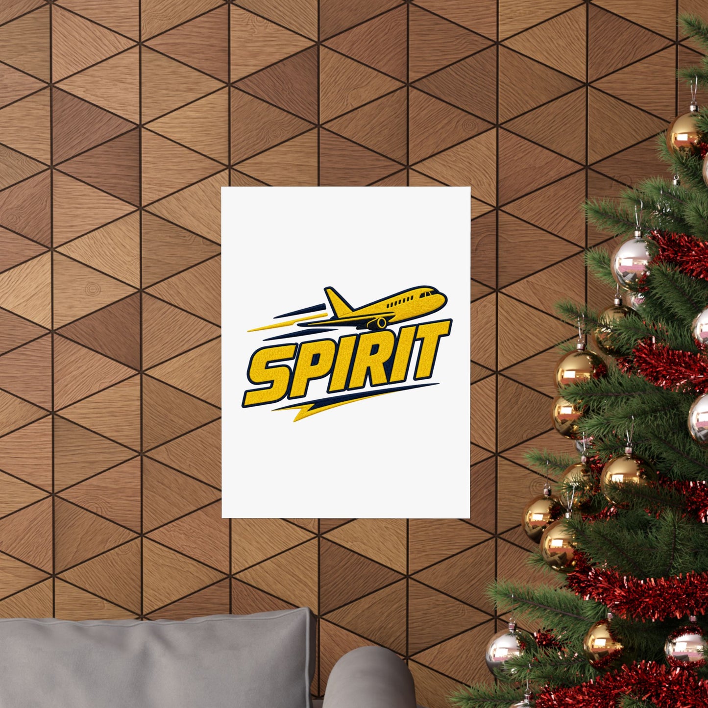 spirit-airlines-logo-mashup Poster
