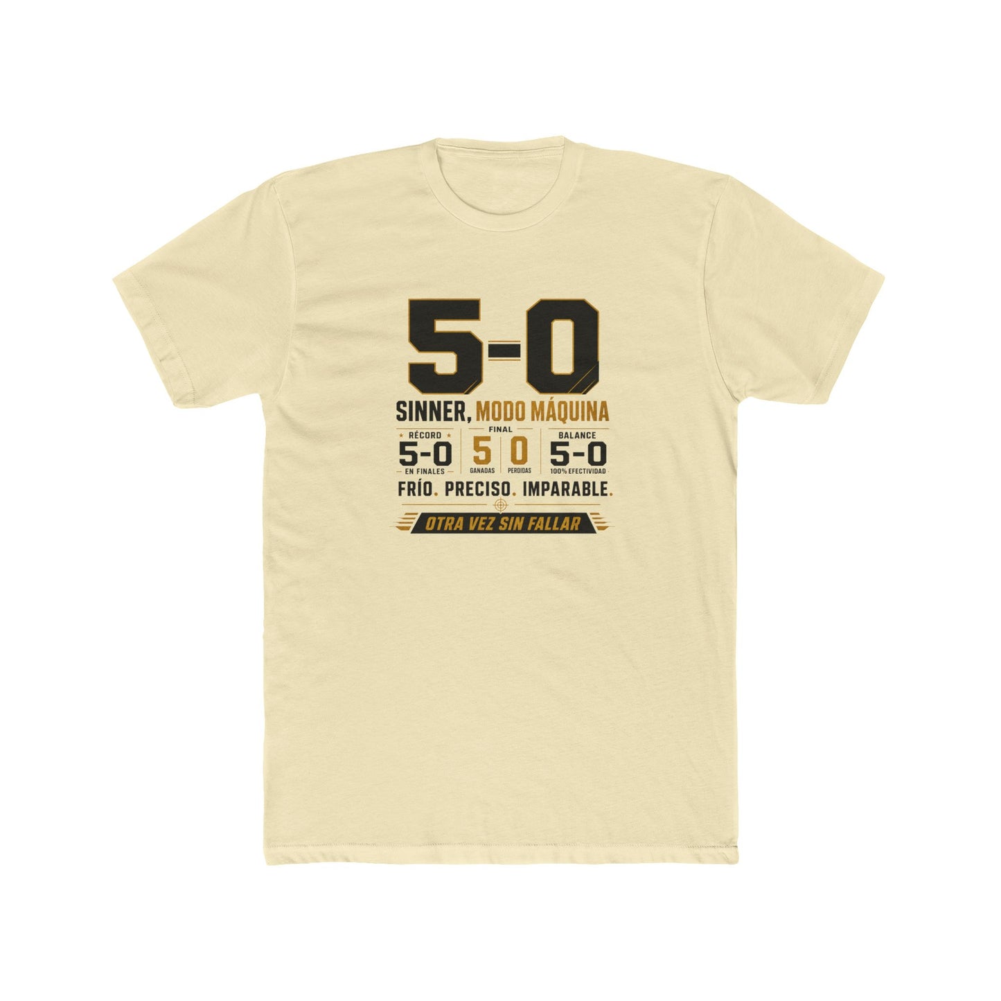 sinner-record-text Tee