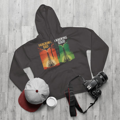 Fracking Our Way to Climate Salvation Hoodie