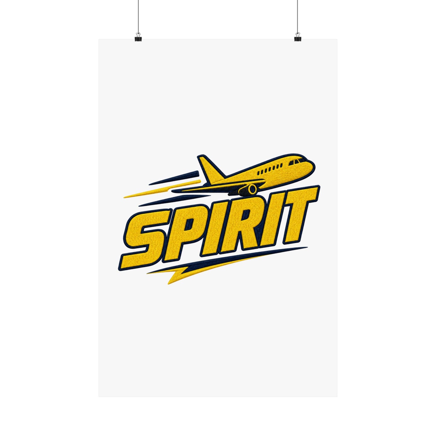 spirit-airlines-logo-mashup Poster