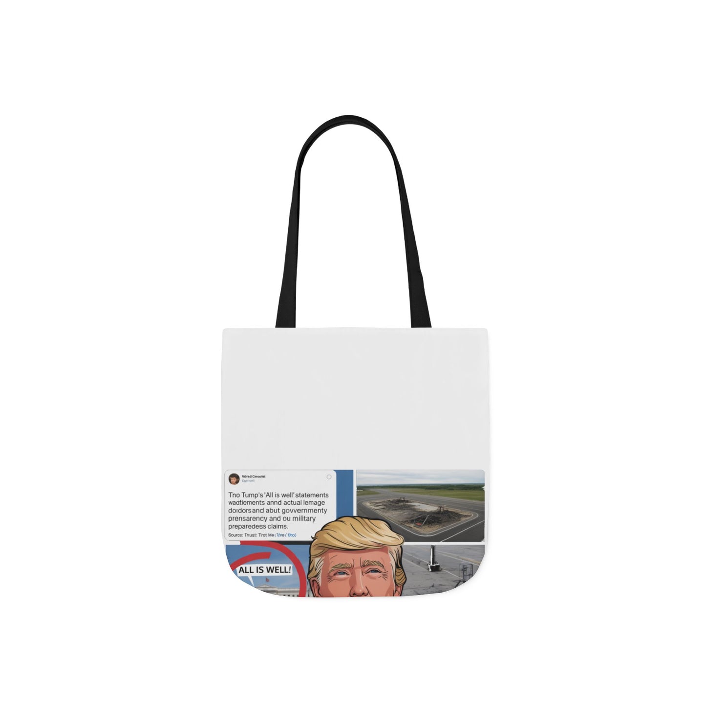 The 'Hidden Damage' Irony Tote