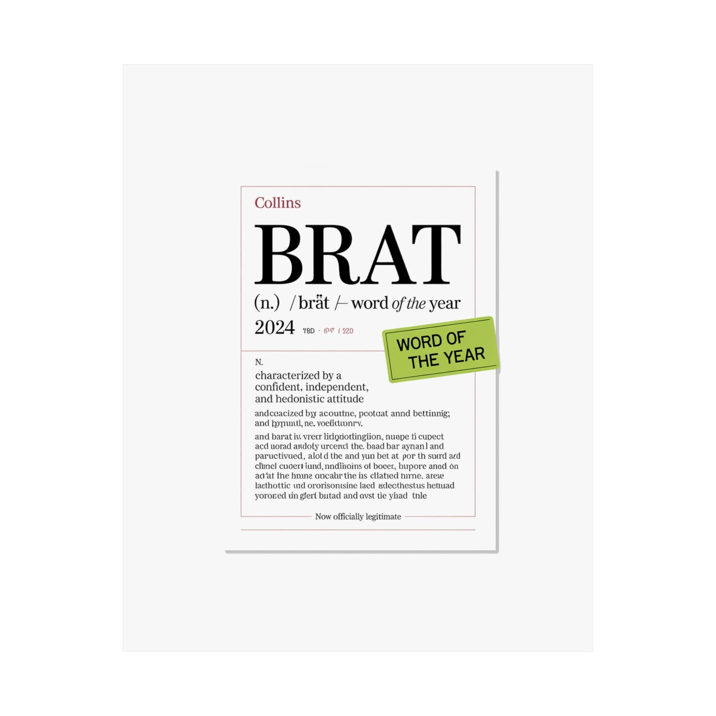 Product Poster