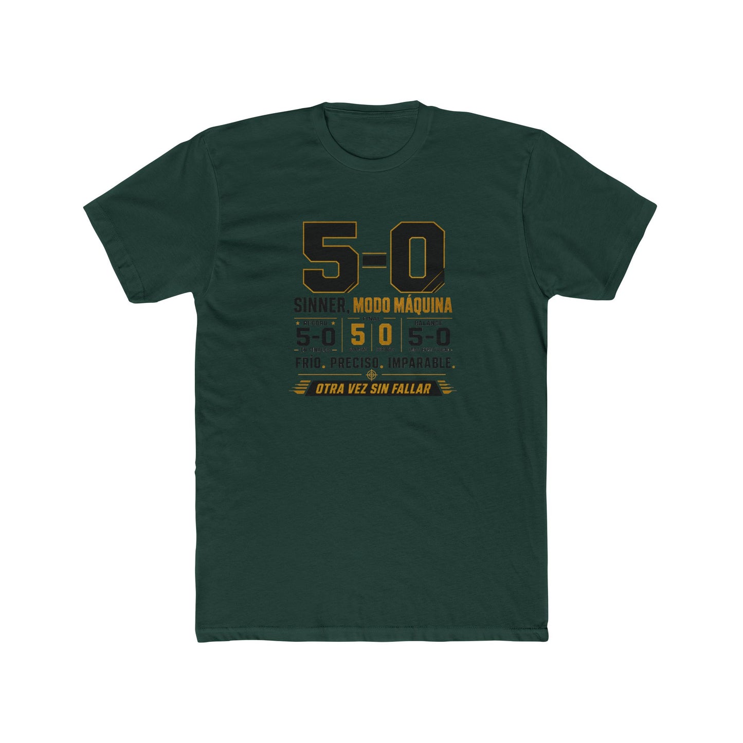 sinner-record-text Tee