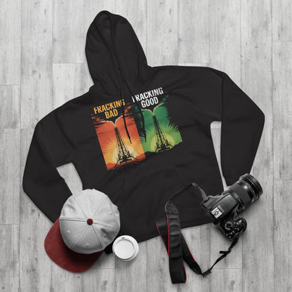 Fracking Our Way to Climate Salvation Hoodie