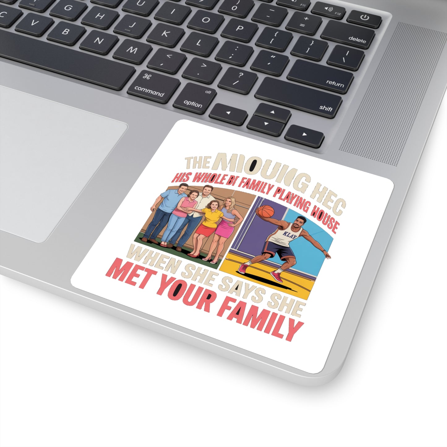 Playing House Irony Sticker