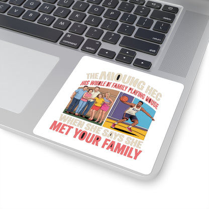 Playing House Irony Sticker