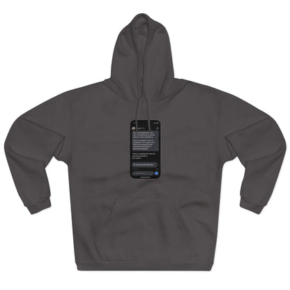 ChatGPT Wrote This Apology Hoodie