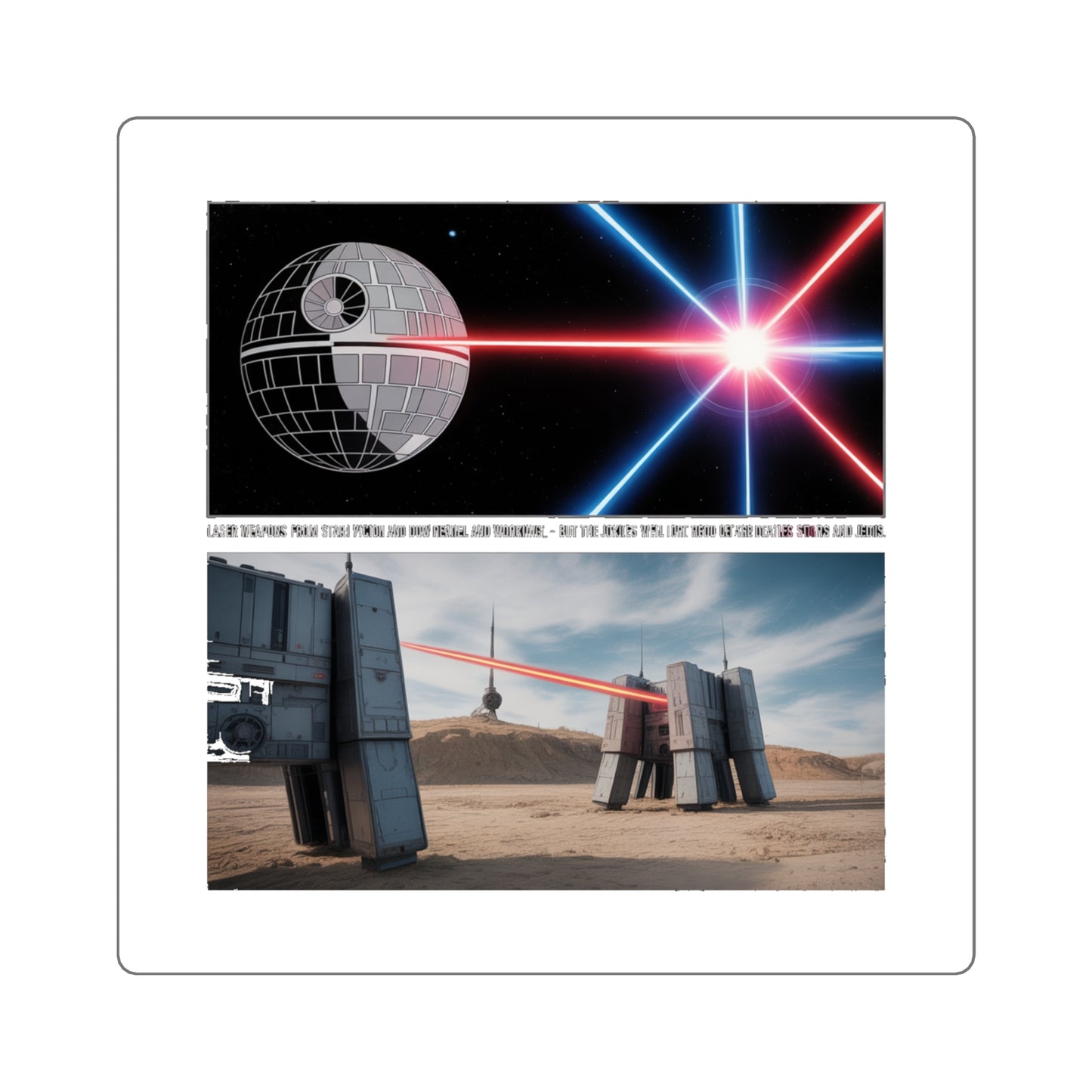 Star Wars At Sea Sticker