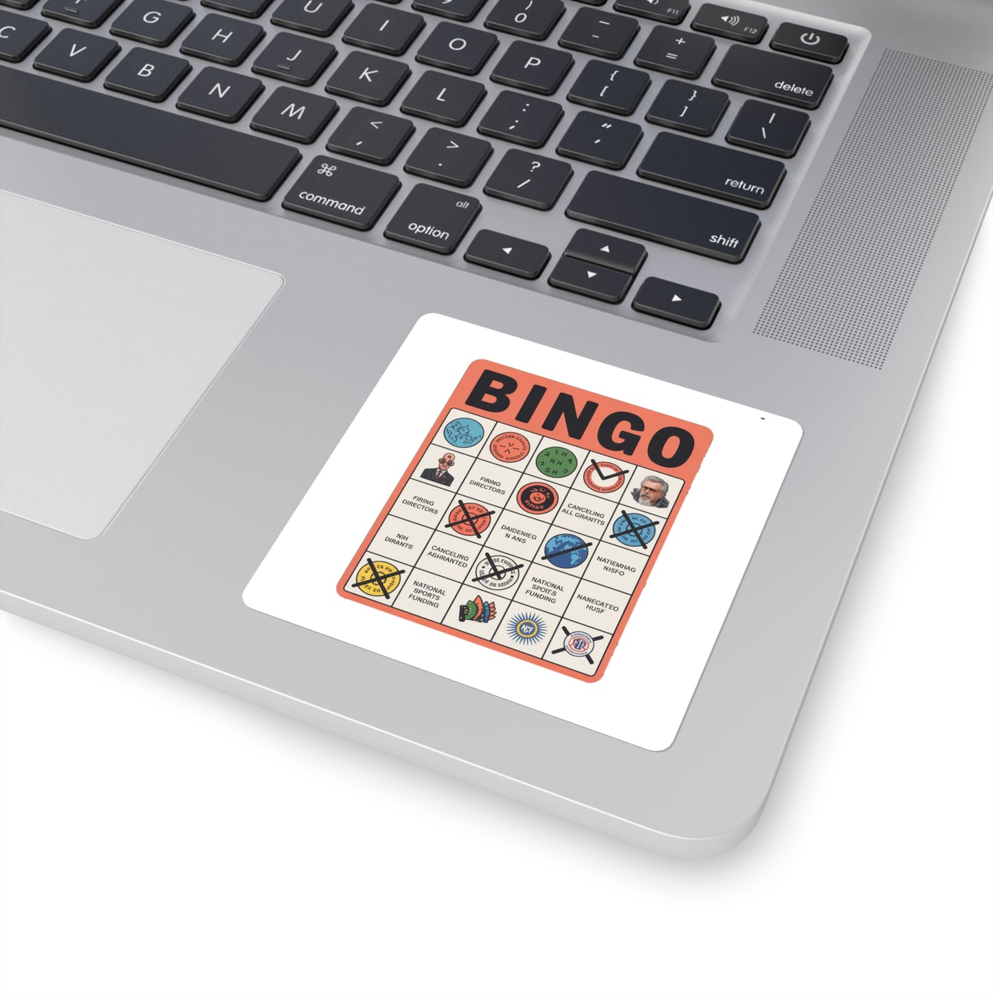 NSF Crisis Bingo Sticker