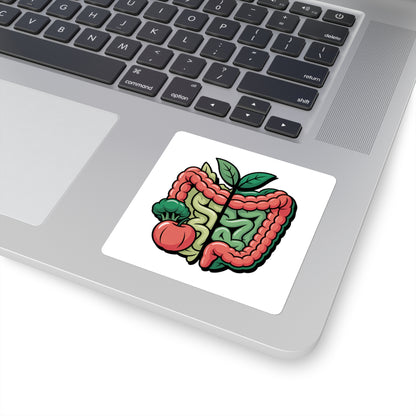 The Vegan Colon Cancer Plot Twist Sticker