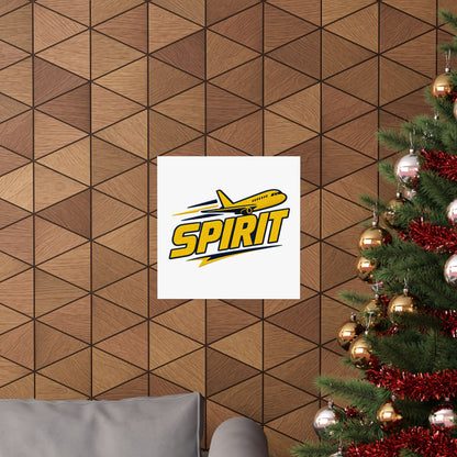 spirit-airlines-logo-mashup Poster