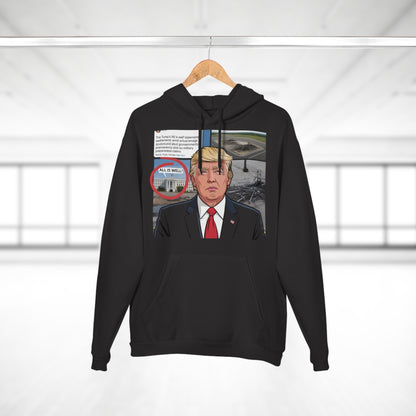 The 'Hidden Damage' Irony Hoodie