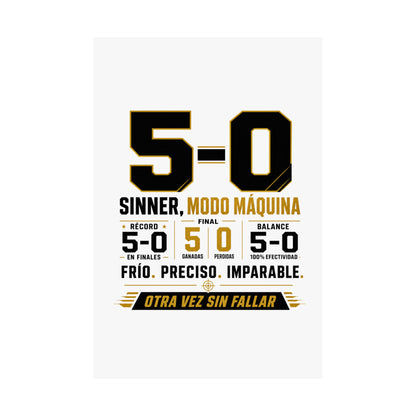 sinner-record-text Poster