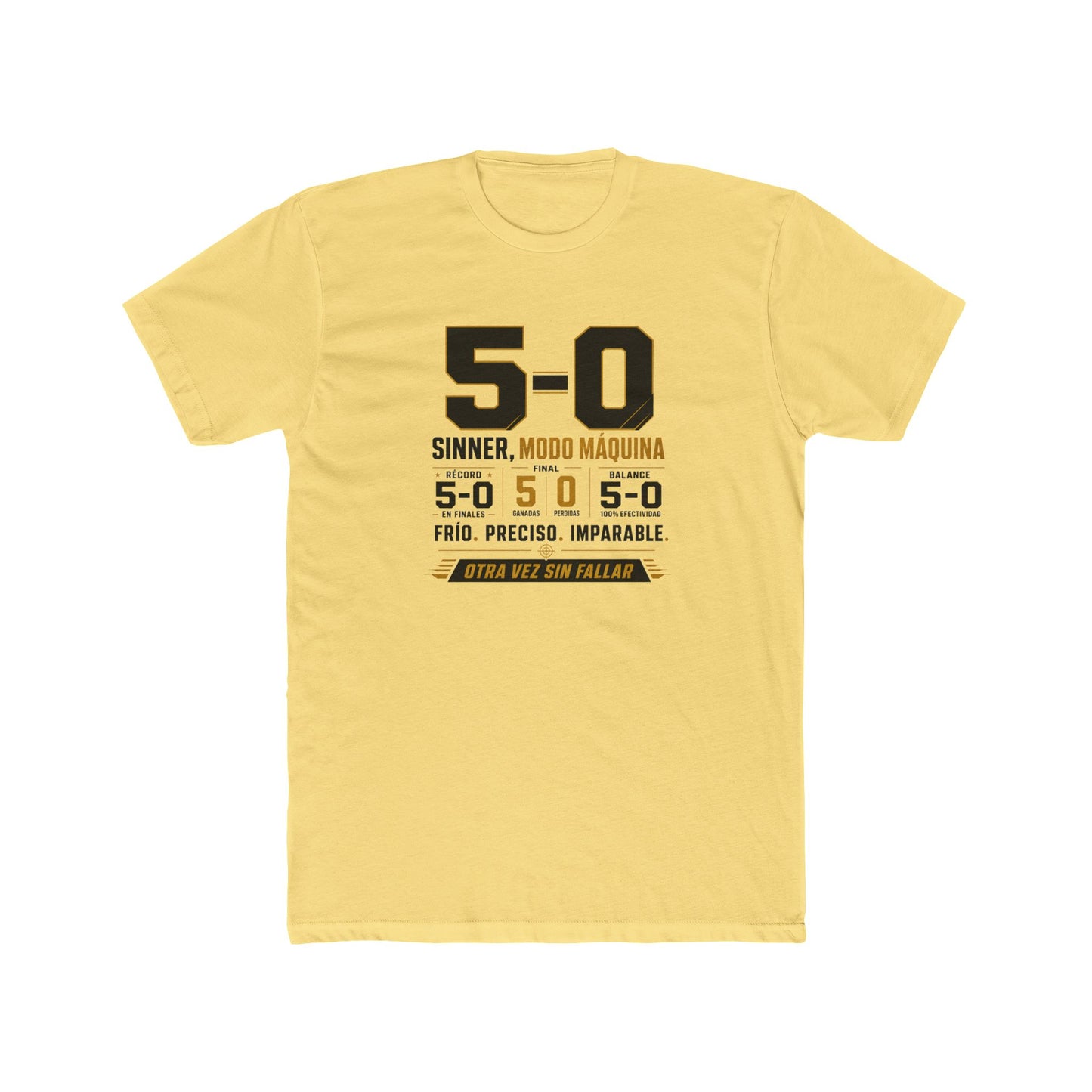 sinner-record-text Tee