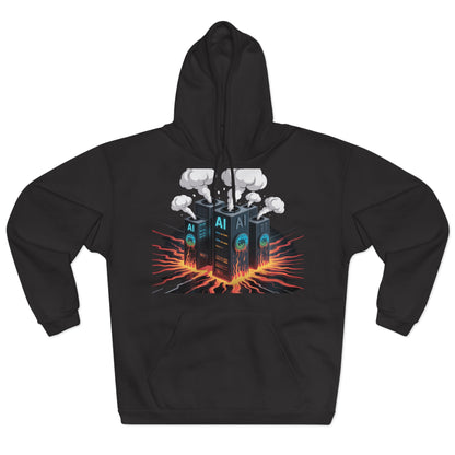 AI's Hunger Solved by Earth's Belly Hoodie