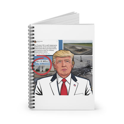 The 'Hidden Damage' Irony Notebook