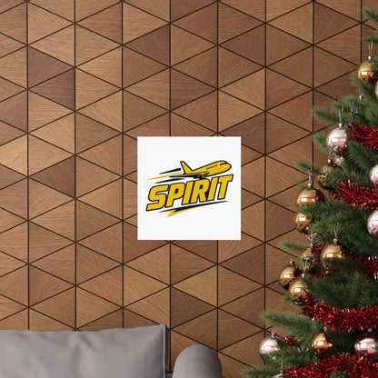 spirit-airlines-logo-mashup Poster