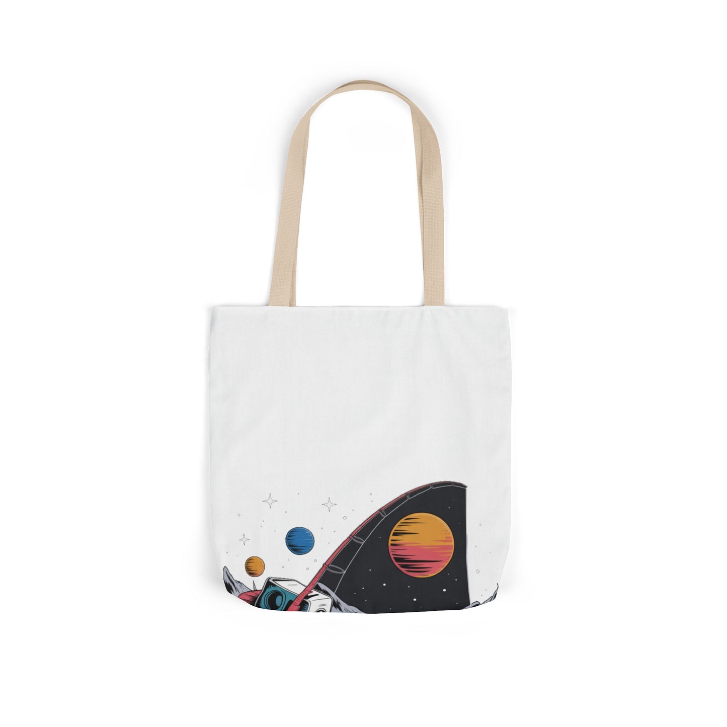 Just Checking on That Space Fish Tote