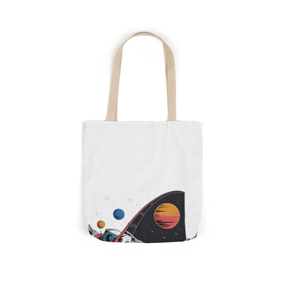 Just Checking on That Space Fish Tote