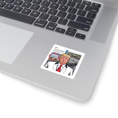 The 'Hidden Damage' Irony Sticker