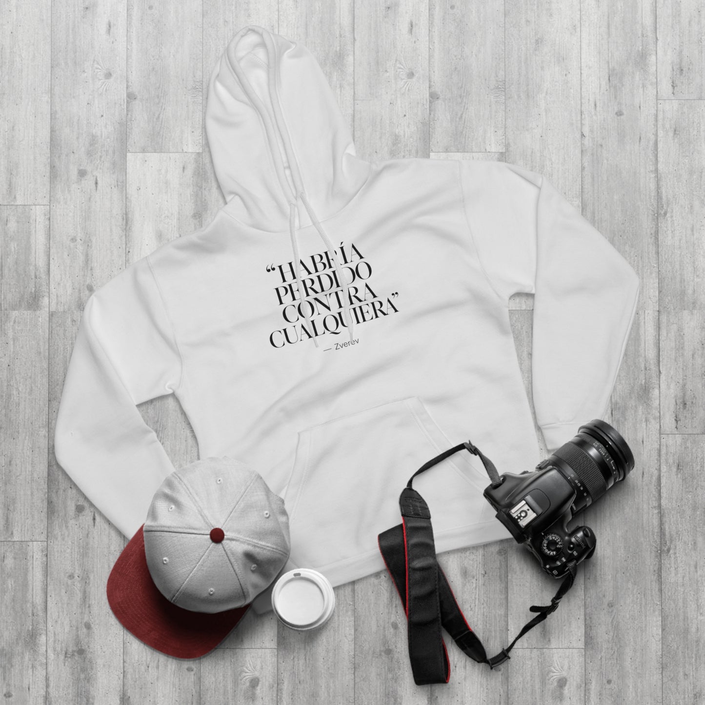 zverev-quote-design Hoodie