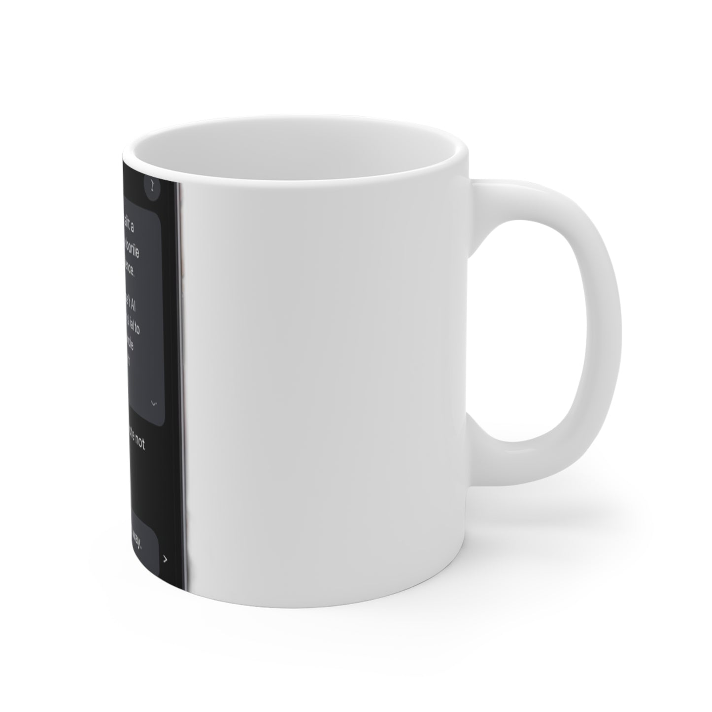 ChatGPT Wrote This Apology Mug