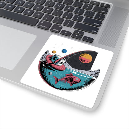 Just Checking on That Space Fish Sticker