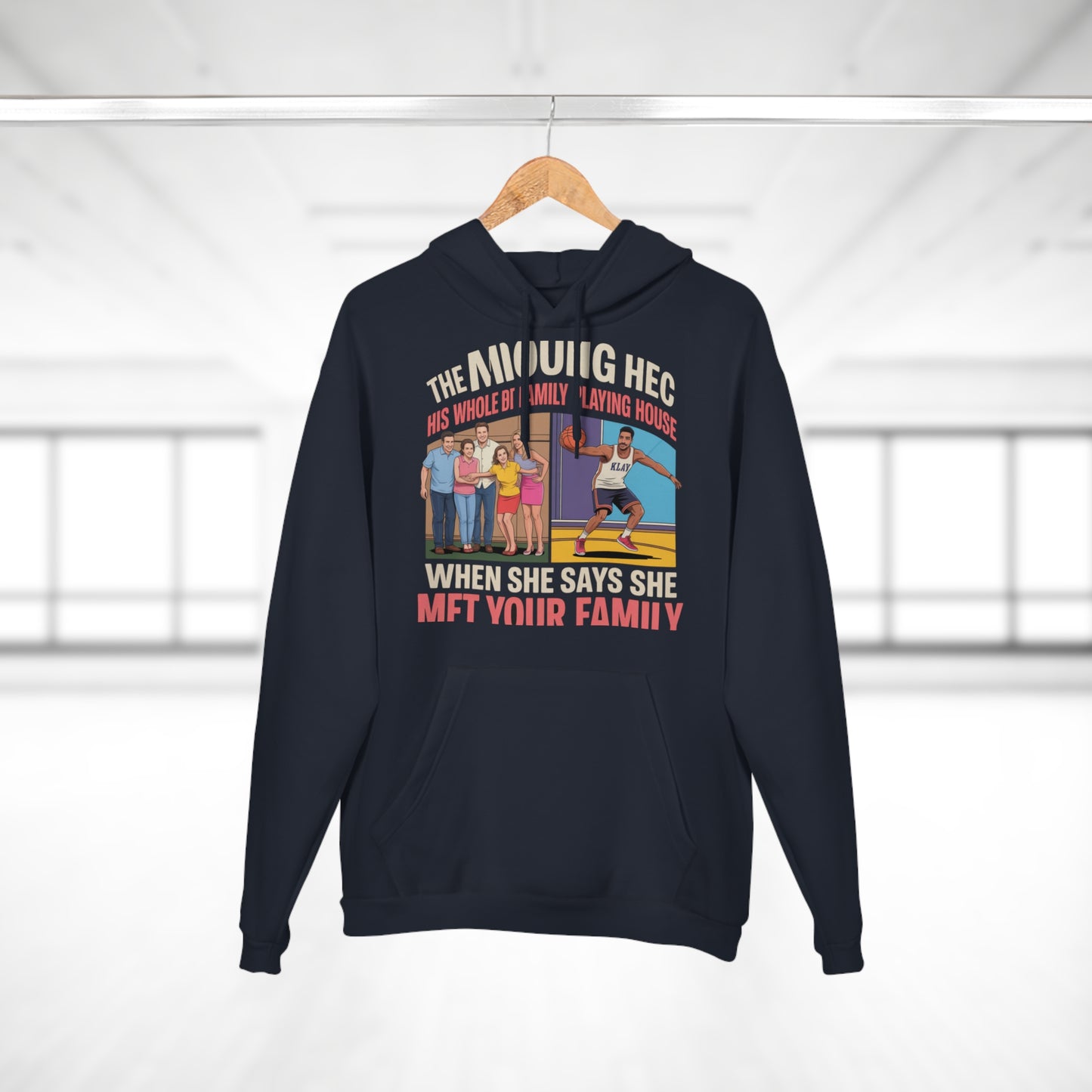 Playing House Irony Hoodie