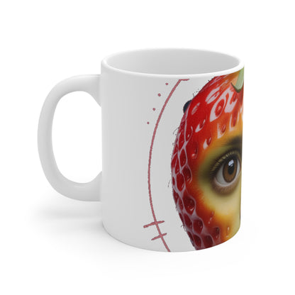 Fruits Uncanny Valley Mug