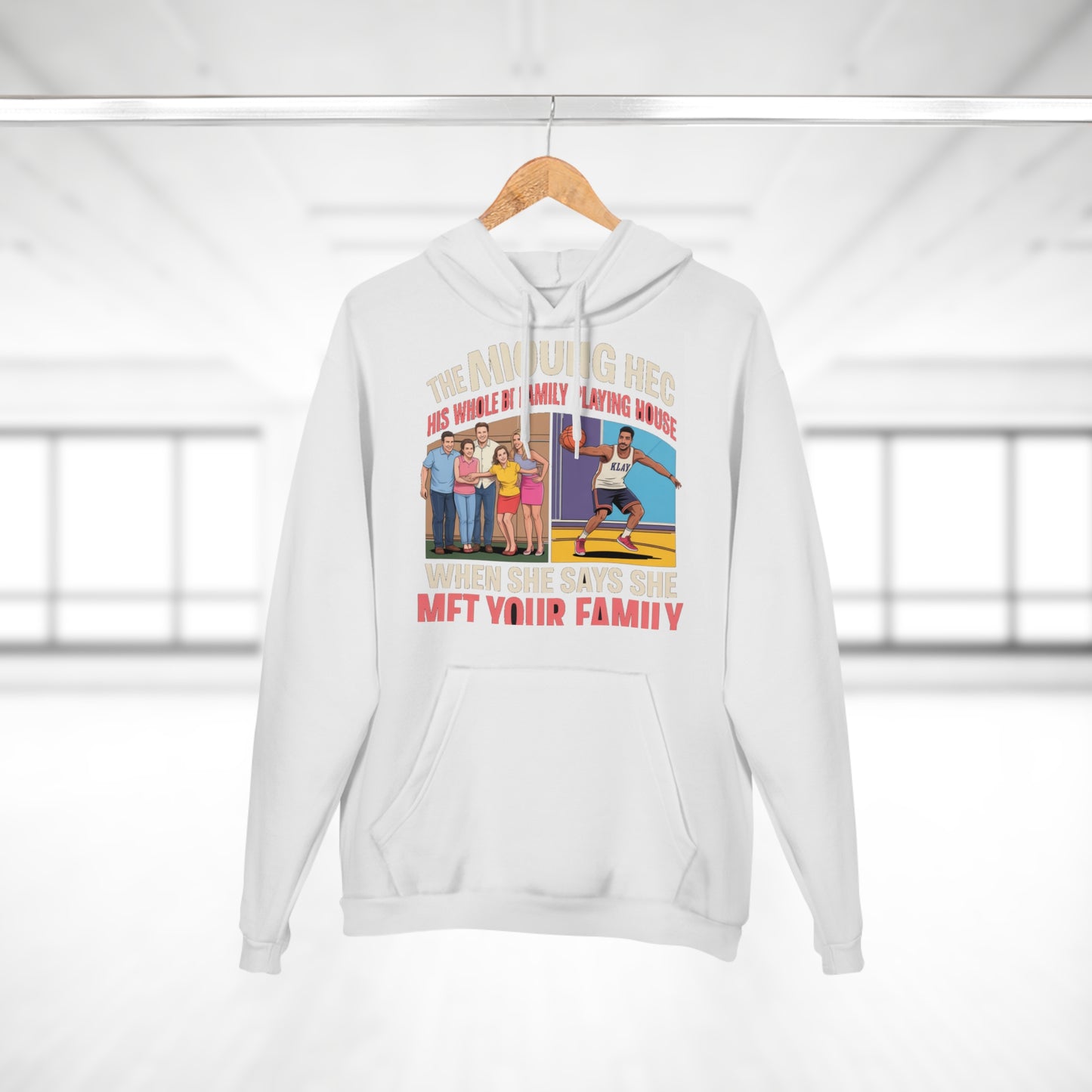Playing House Irony Hoodie