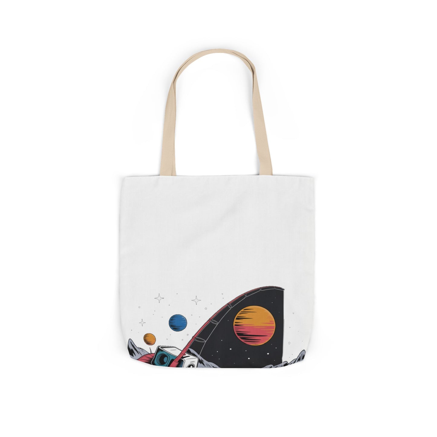 Just Checking on That Space Fish Tote