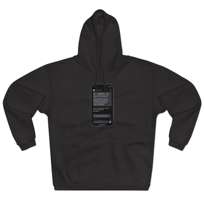 ChatGPT Wrote This Apology Hoodie