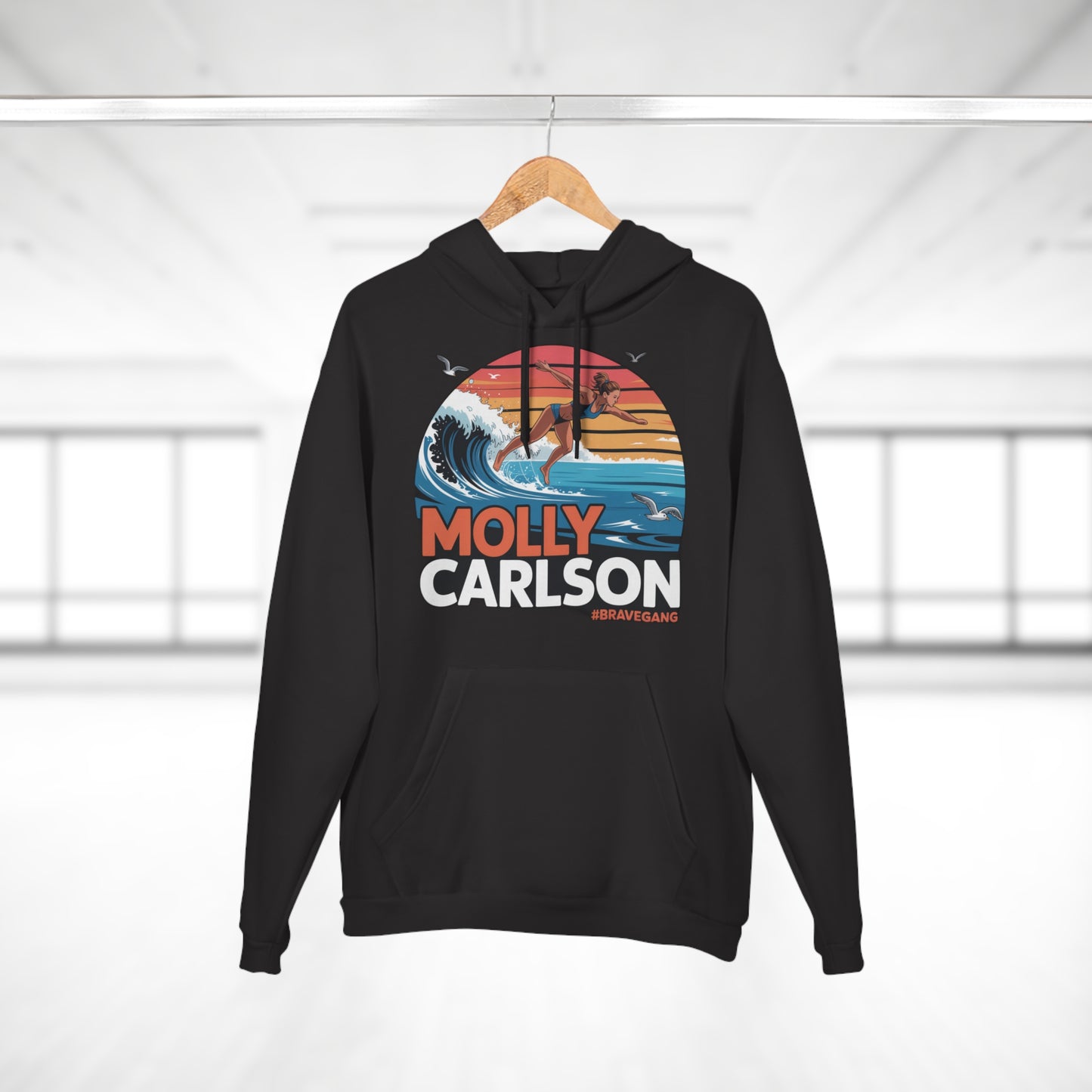 Training in Monaco vs Competition in Norway Hoodie