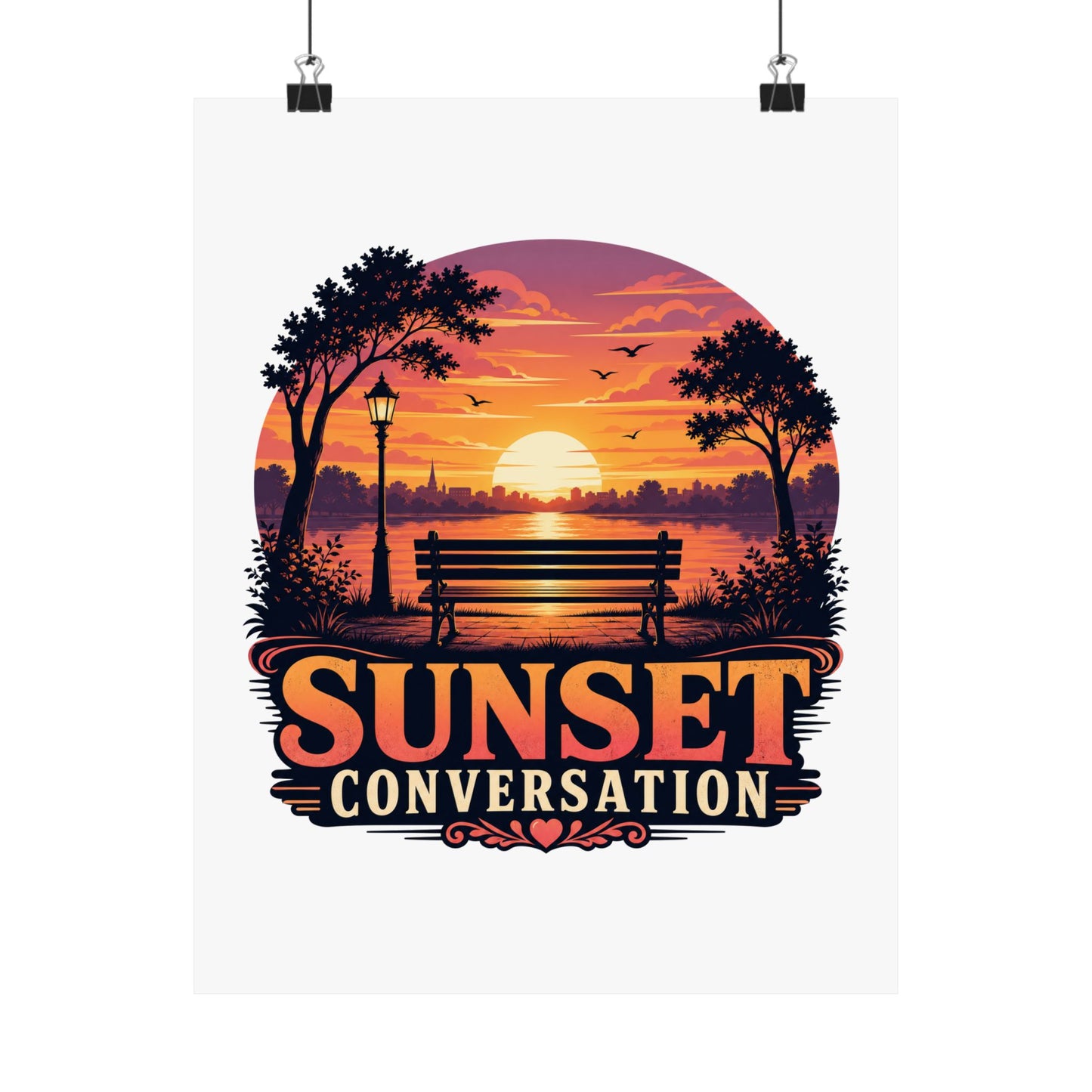 park-bench-reunion Poster