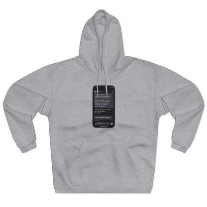 ChatGPT Wrote This Apology Hoodie