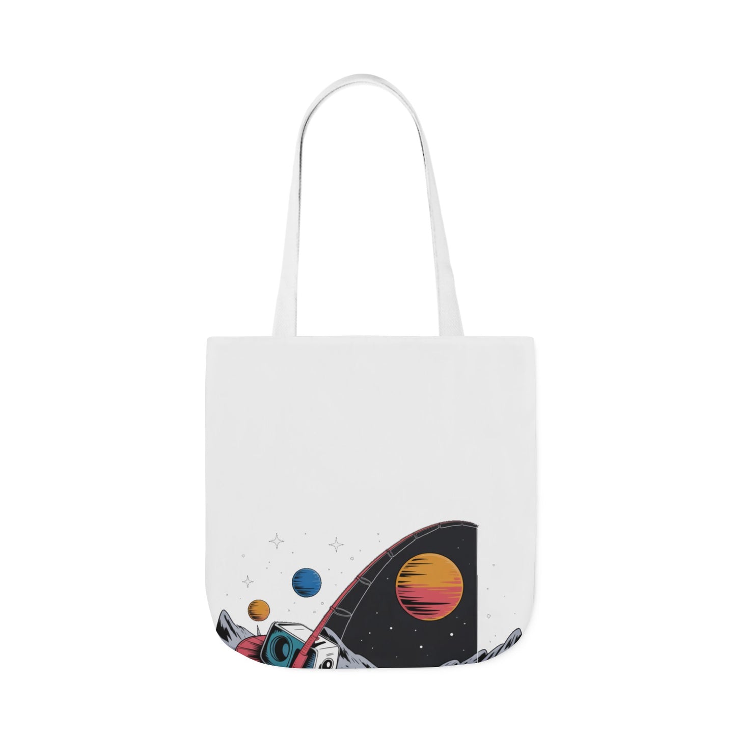 Just Checking on That Space Fish Tote