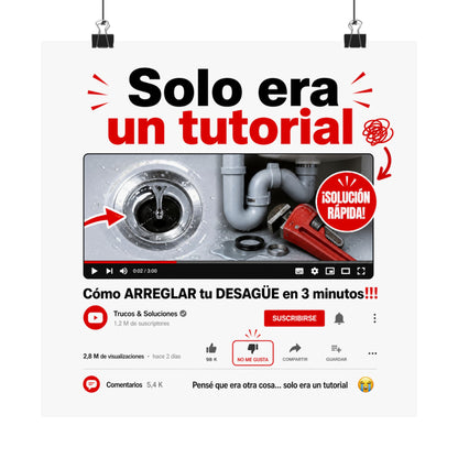 solo-era-un-tutorial Poster