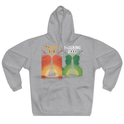 Fracking Our Way to Climate Salvation Hoodie