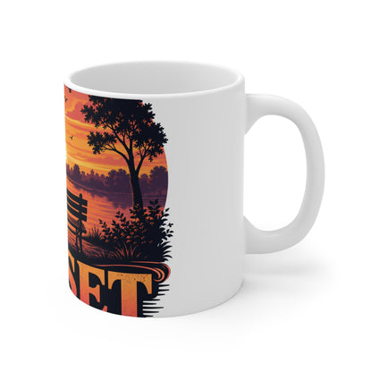park-bench-reunion Mug