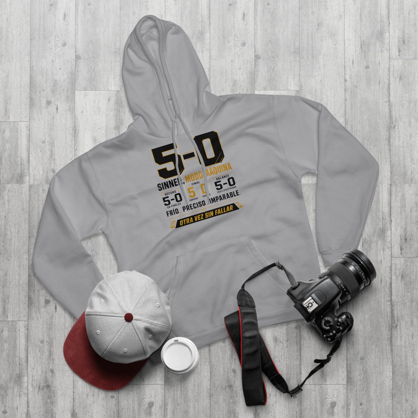 sinner-record-text Hoodie