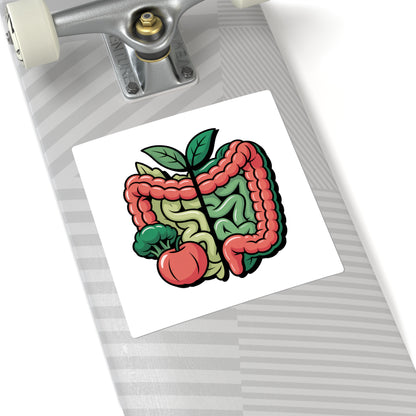 The Vegan Colon Cancer Plot Twist Sticker