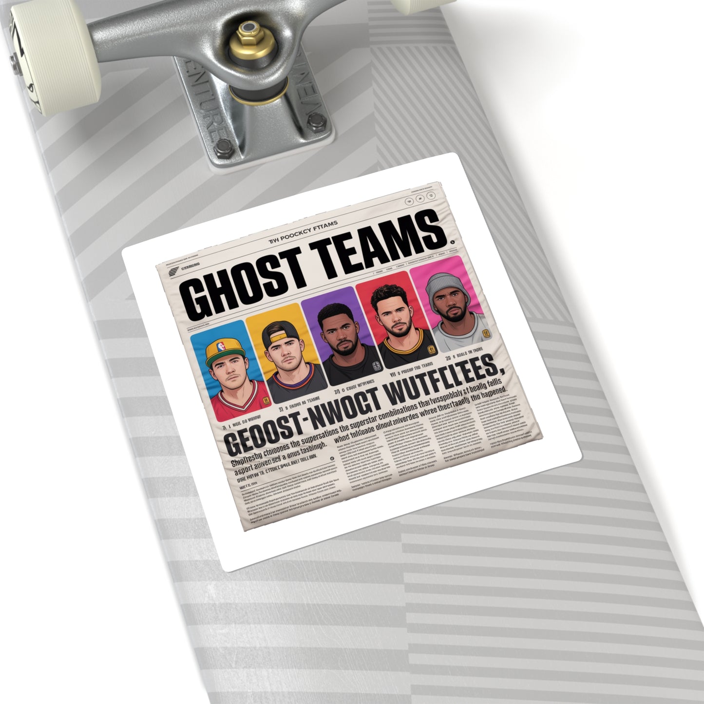 The Hypothetical Superteam That Never Was Sticker