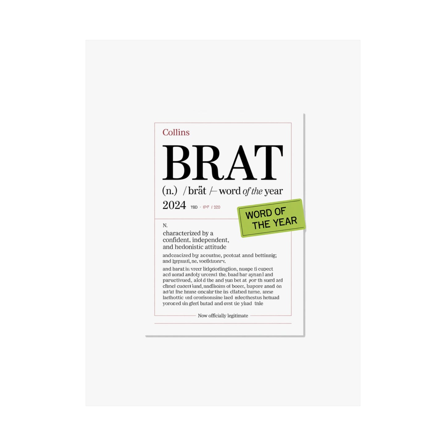 Product Poster