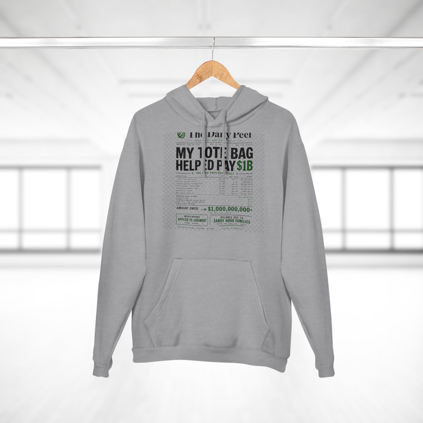 billion-dollar-irony Hoodie