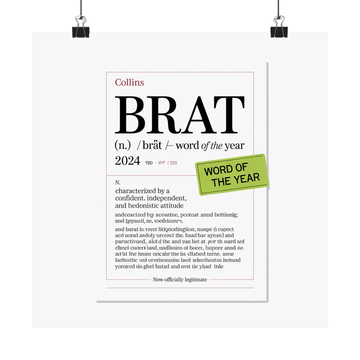 Product Poster