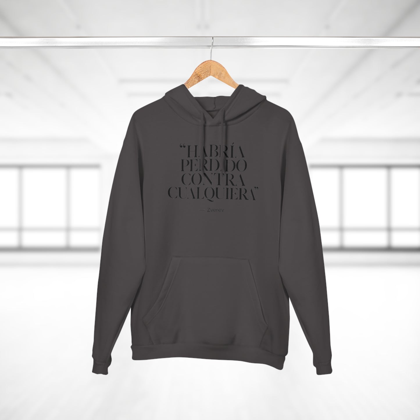 zverev-quote-design Hoodie