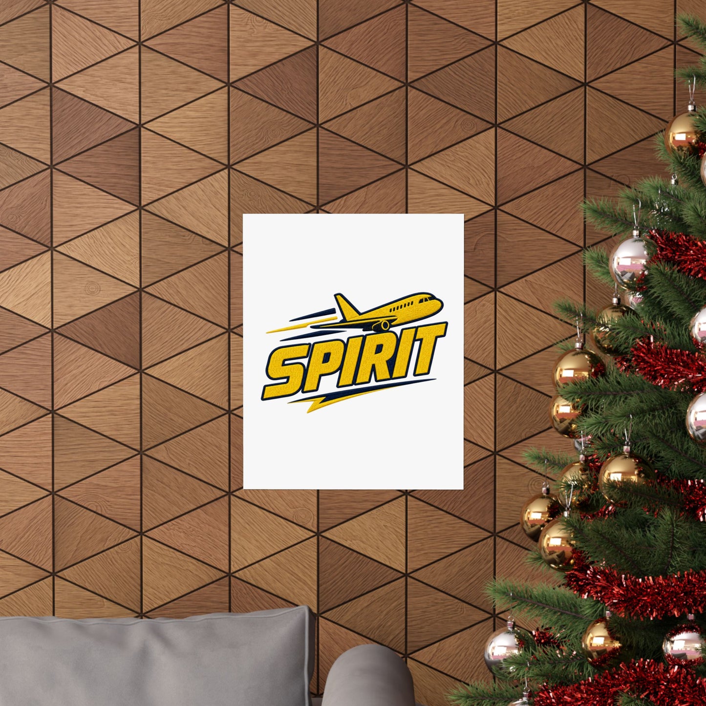 spirit-airlines-logo-mashup Poster